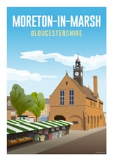 Moreton In Marsh by Cotswold Poster Co	 thumbnail