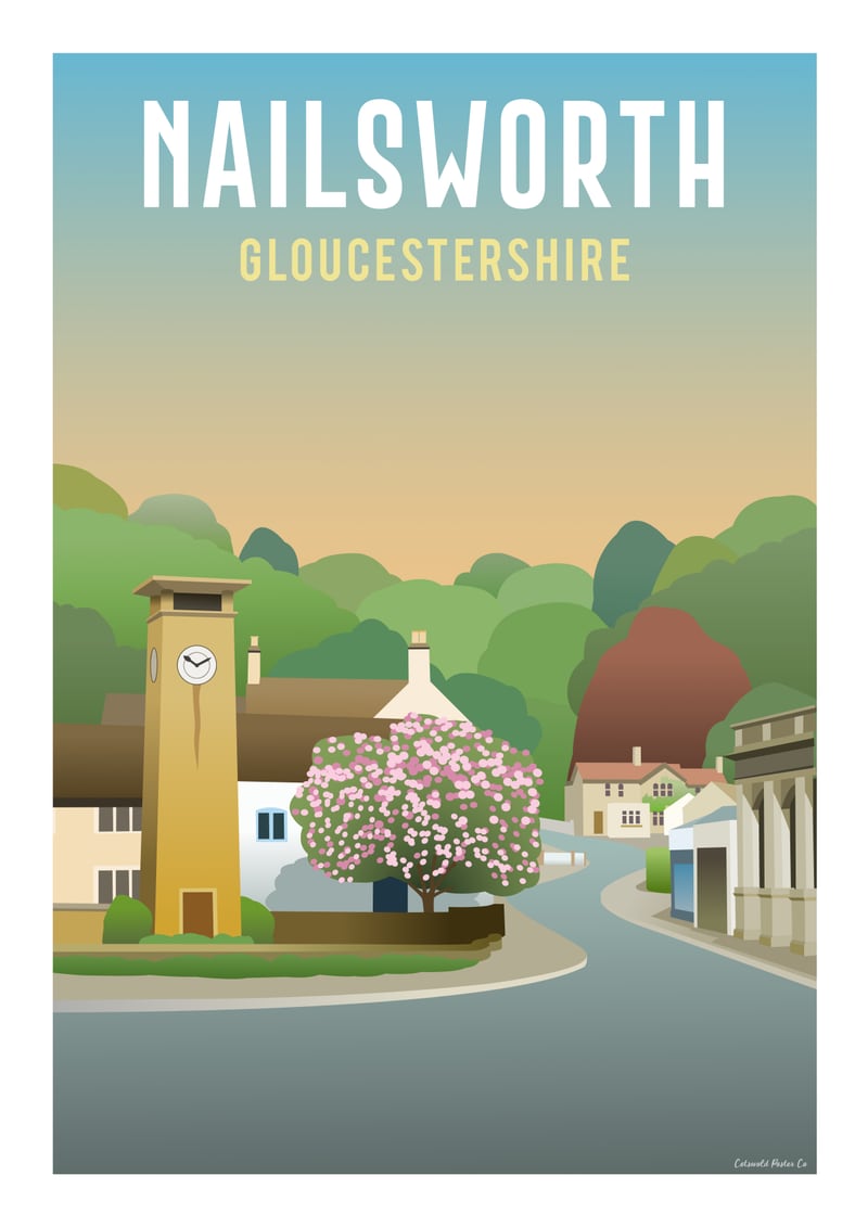 Nailsworth by Cotswold Poster Co	
