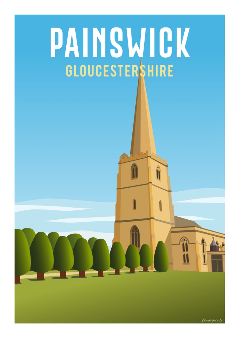 Painswick by Cotswold Poster Co	