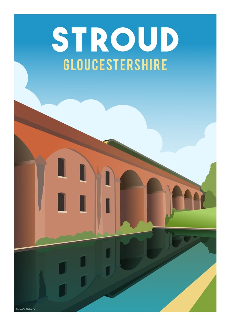 Stroud by Cotswold Poster Co	