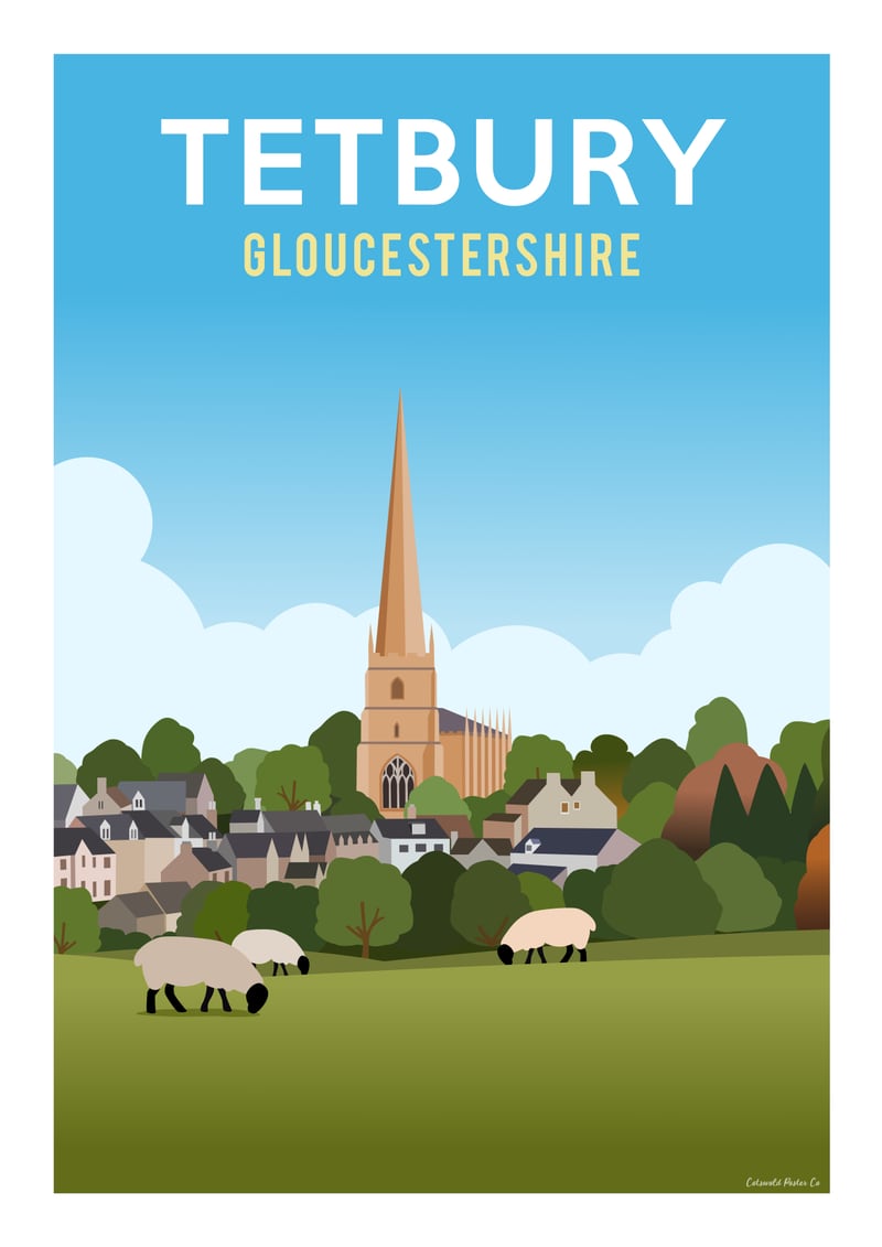 Tetbury by Cotswold Poster Co	