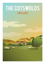 The Cotswolds by Cotswold Poster Co	 thumbnail