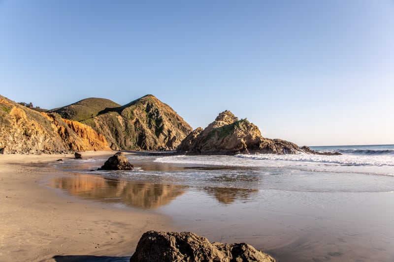 Big Sur Beach by Khalogram Creative