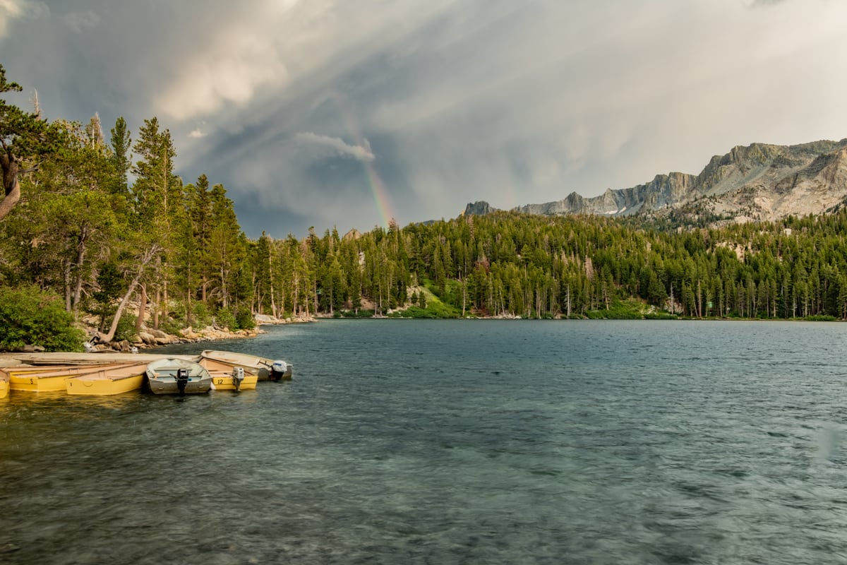 Lake George Rainbow by Khalogram Creative