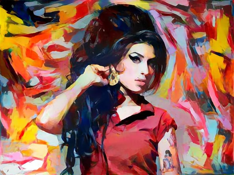 AMY WINEHOUSE FOREVER by Monica Amorim