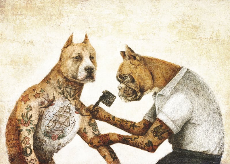 The Tattooist by Mike Koubou