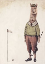 Alpaca Golf Club by Mike Koubou thumbnail