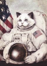 Meow Out in Space by Mike Koubou thumbnail