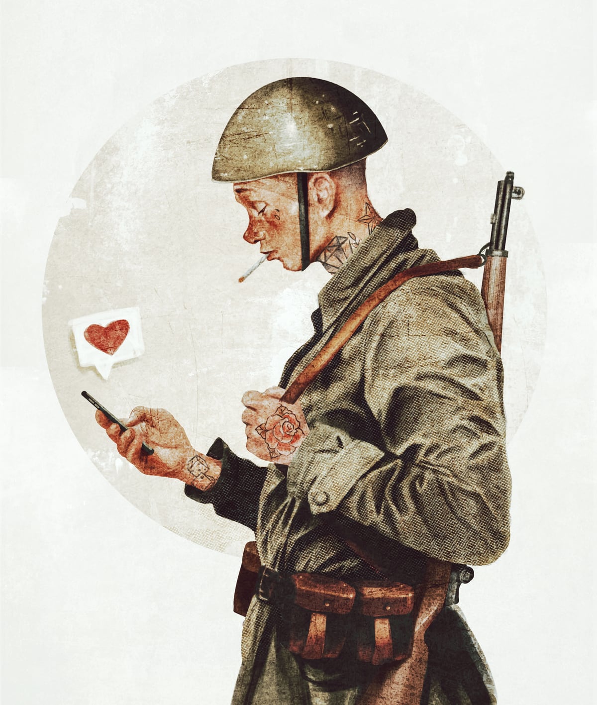 Not ready for War by Mike Koubou