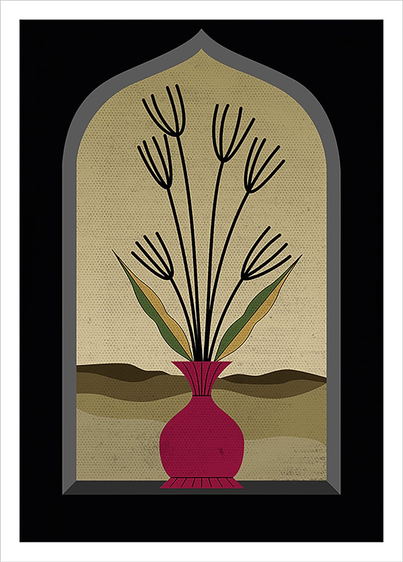 Window and Vase by mabe