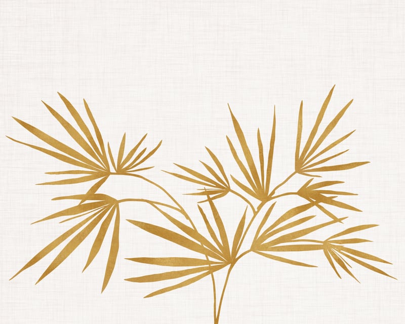 Golden Fan Palm by Modern Tropical