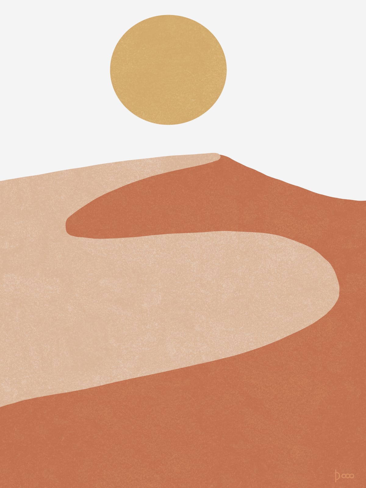Desert Mountains #1 by Digital Canvas