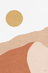 Desert Mountains #3 by Digital Canvas thumbnail