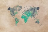 world map green by JBJart thumbnail
