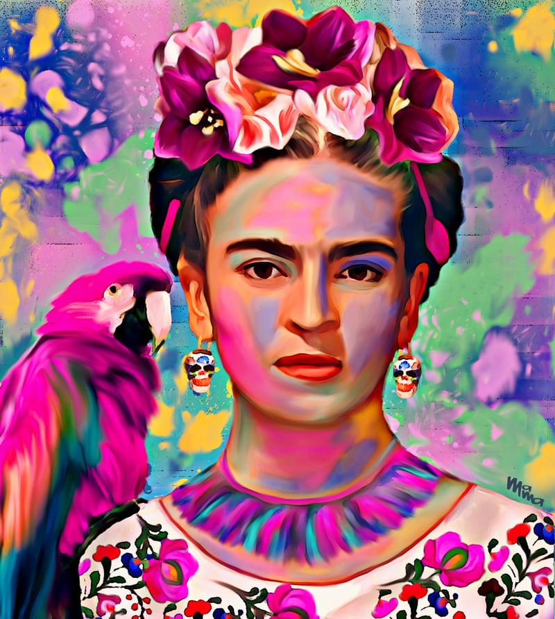 Tribute to Frida Khalo by MariaMataArt