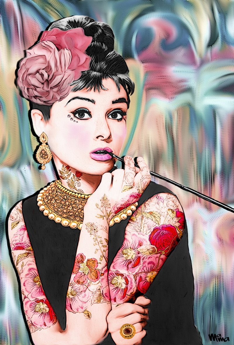Tribute to Audrey by MariaMataArt