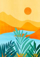 Summer Mountains by Modern Tropical thumbnail
