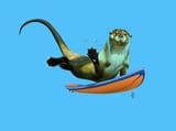 Otterly (Colour) by Rob Snow thumbnail