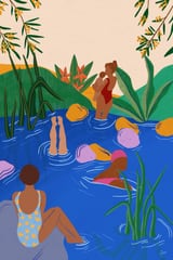 Swimming Wild by Sifa Mustafa thumbnail