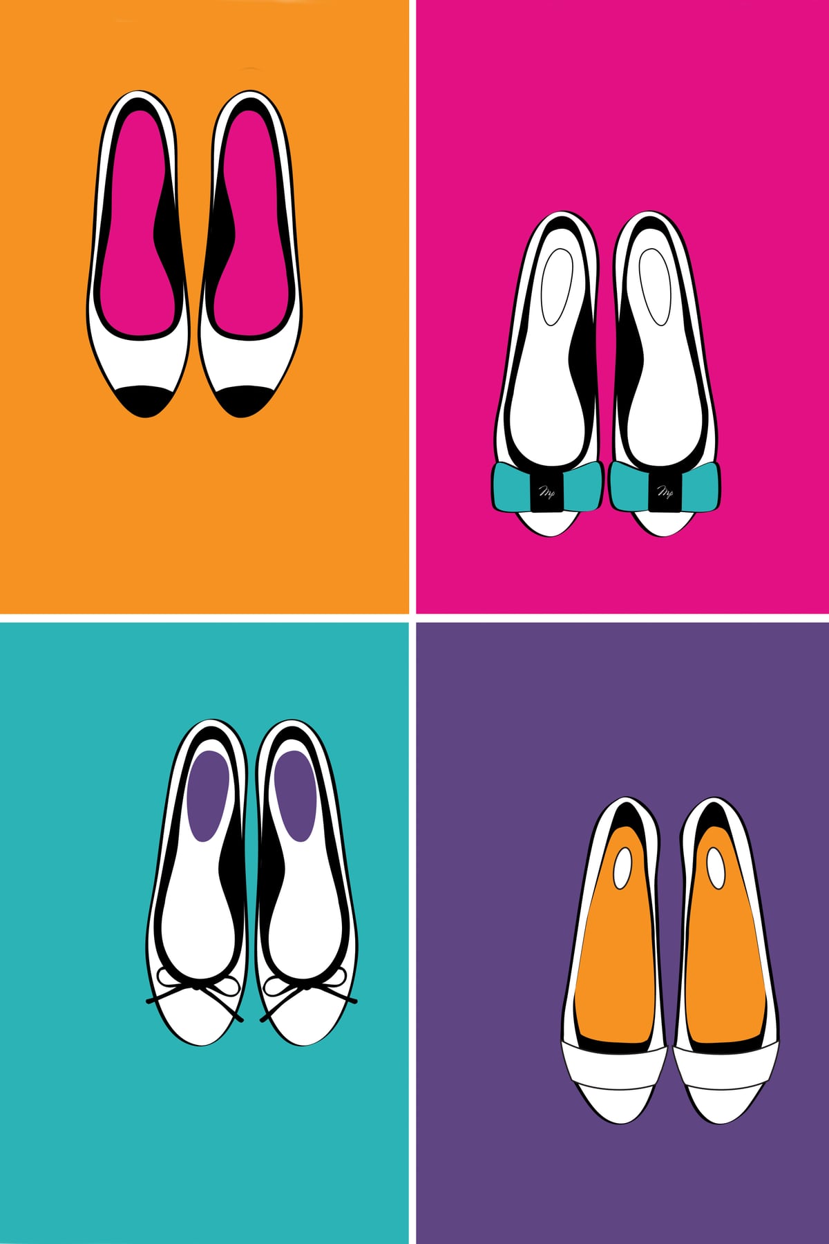 Bold Flats by Martina