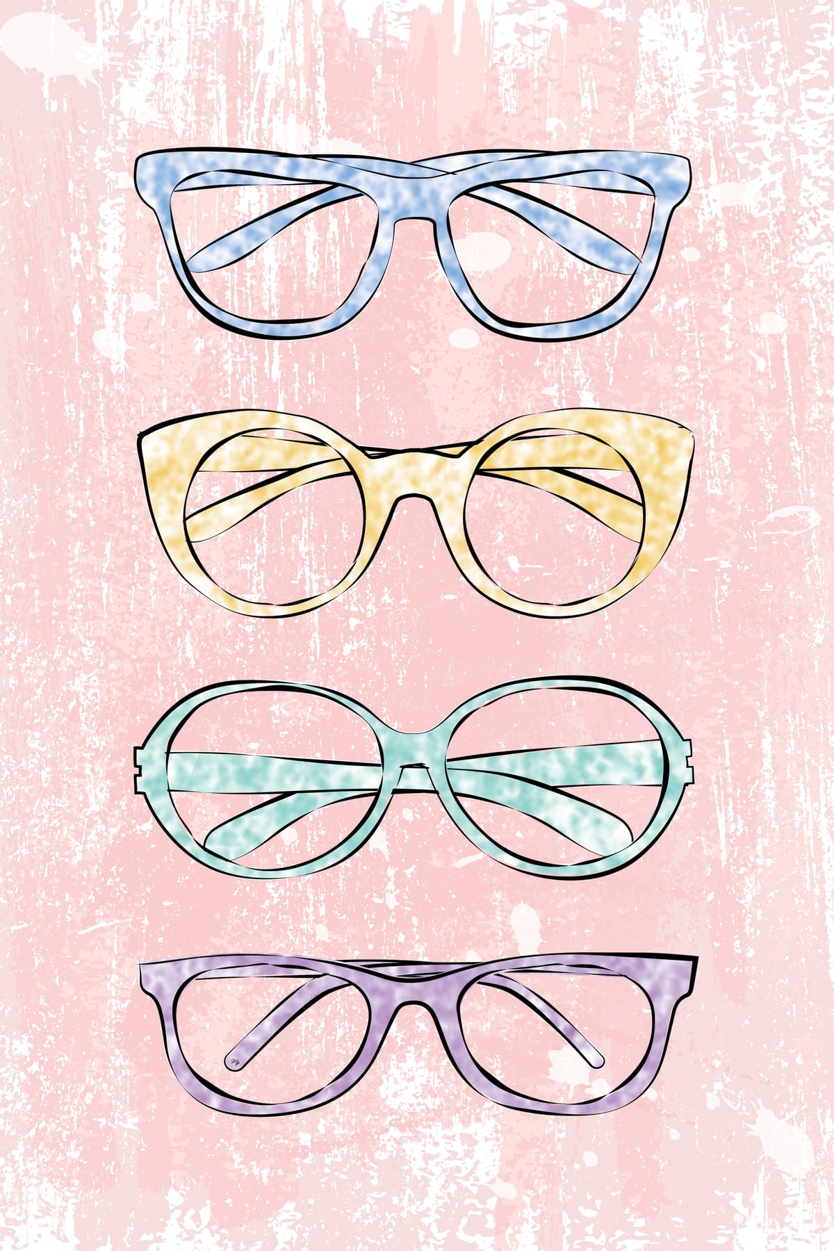 Pink Glasses by Martina