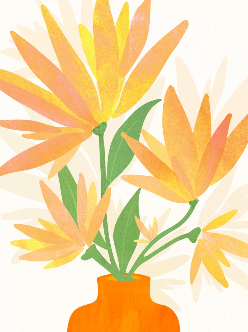 Sunflower Bouquet by Modern Tropical