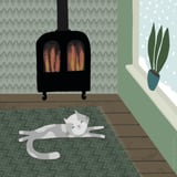Cat 9: Warm and Cozy by Jennifer van der Meer thumbnail