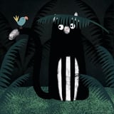 Cat 18: Camouflage Cat by Jennifer van der Meer thumbnail