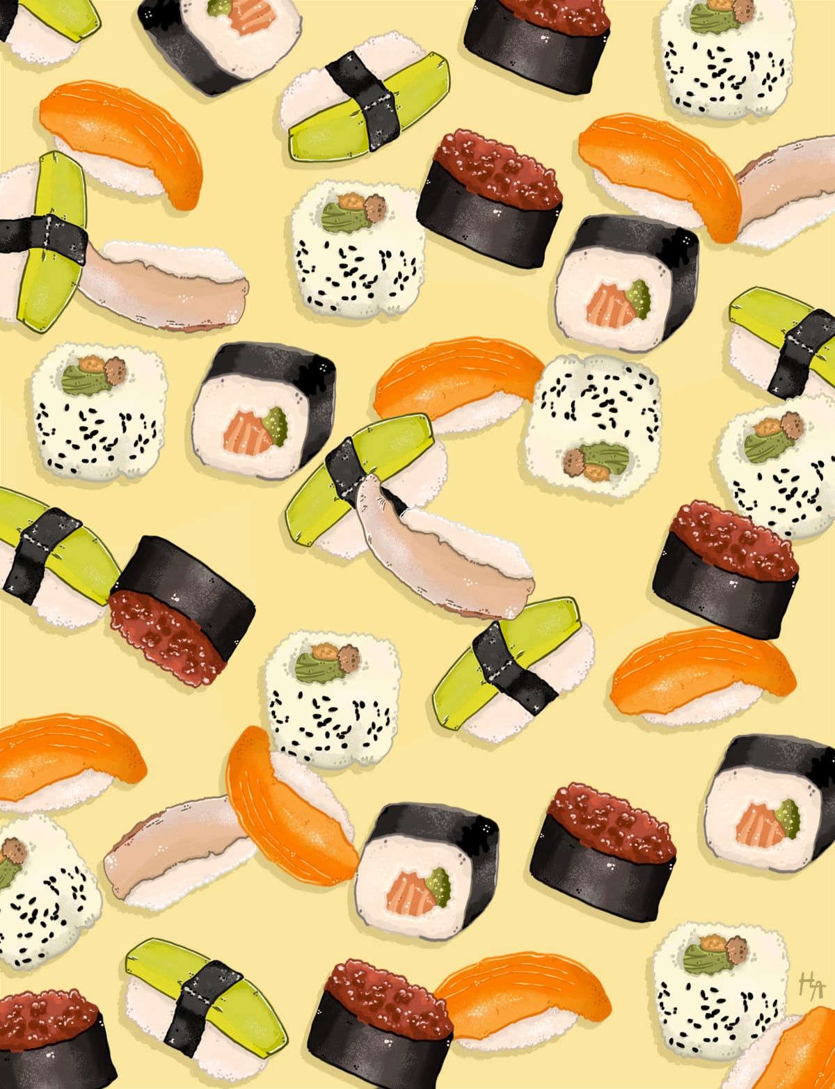 Sushi Party by Hypathie Aswang