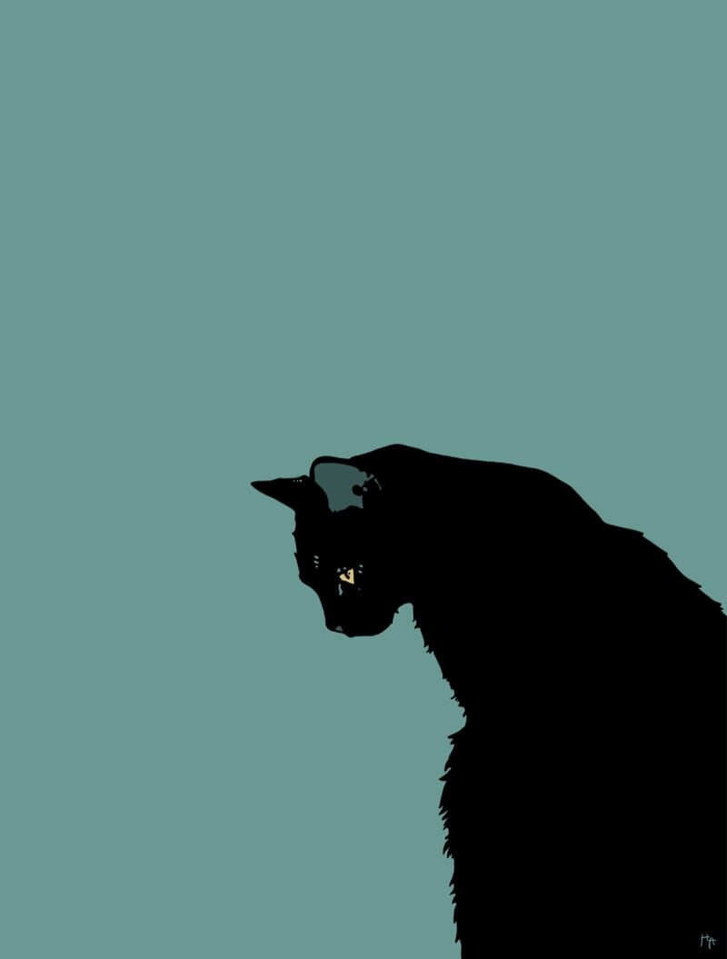 Blue Cat by Hypathie Aswang