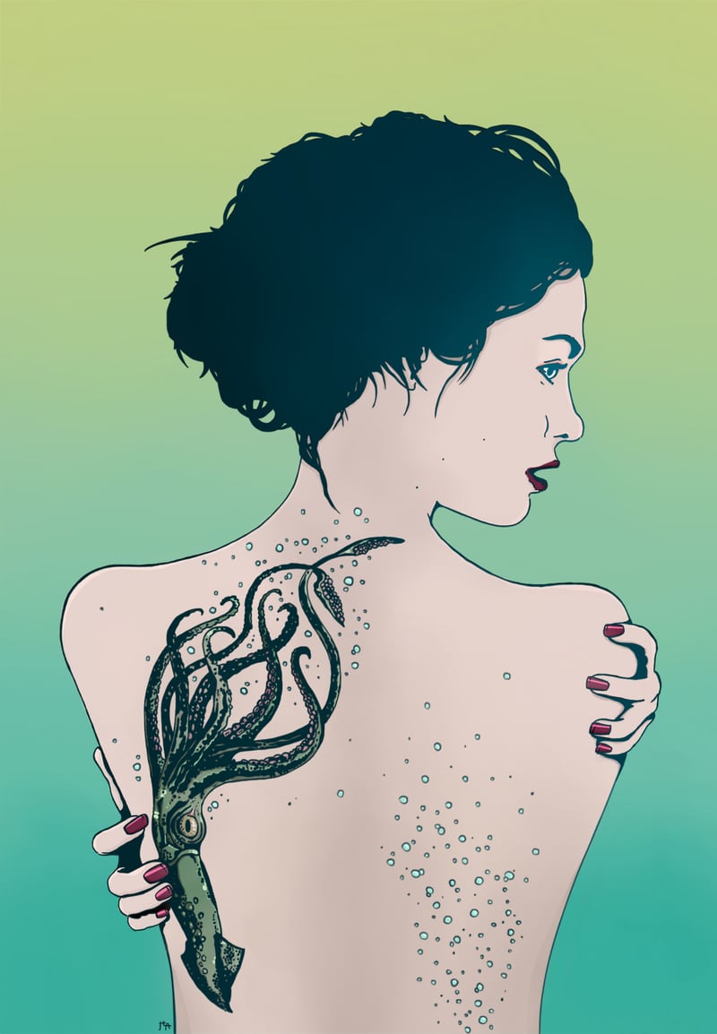 Octopus Lady by Hypathie Aswang