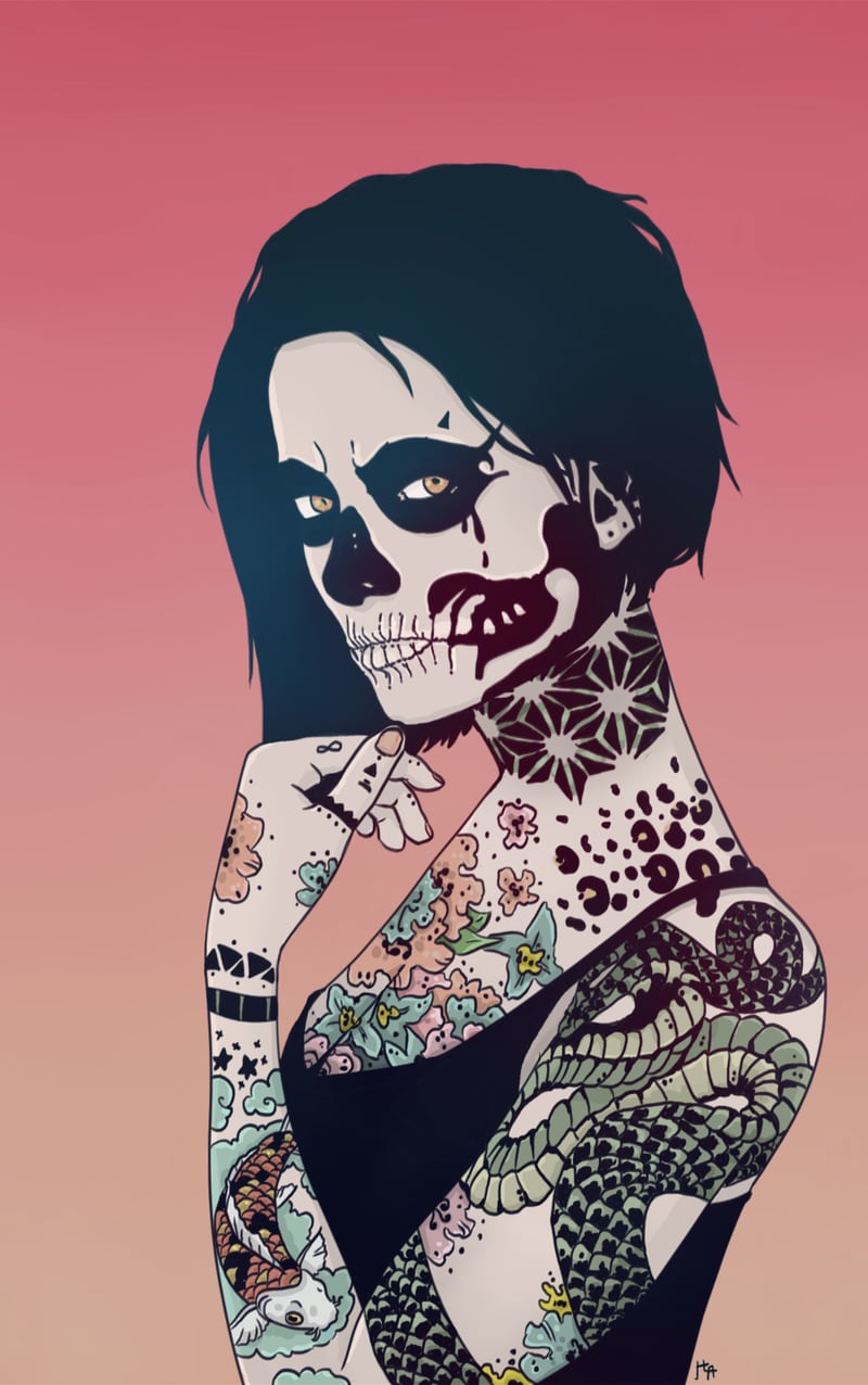 Snake Lady by Hypathie Aswang