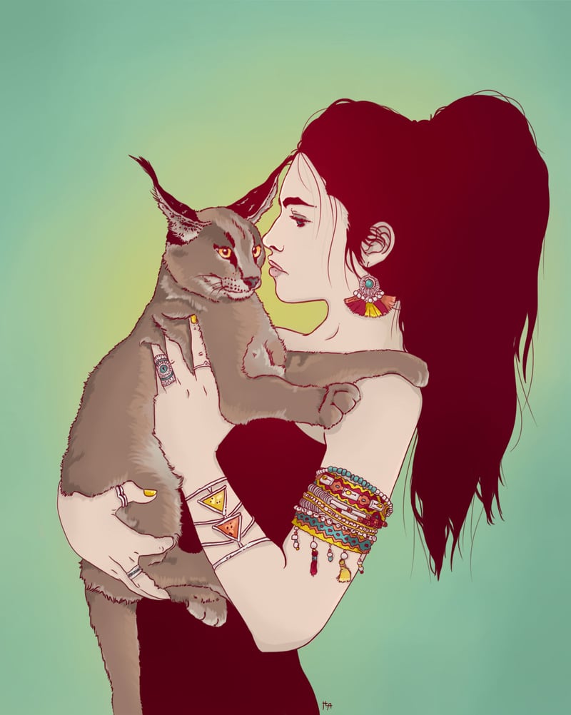 Wild Cat Lady by Hypathie Aswang