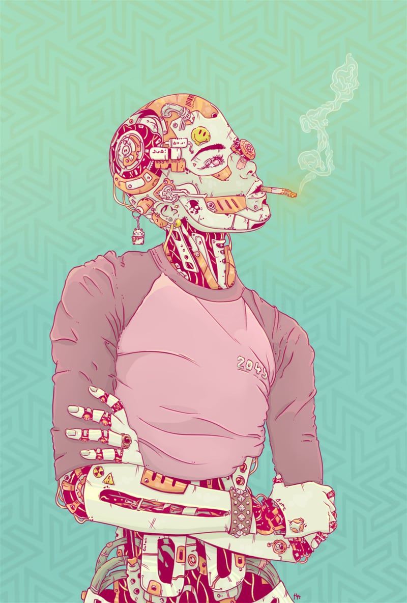 Nostalgic Lady by Hypathie Aswang