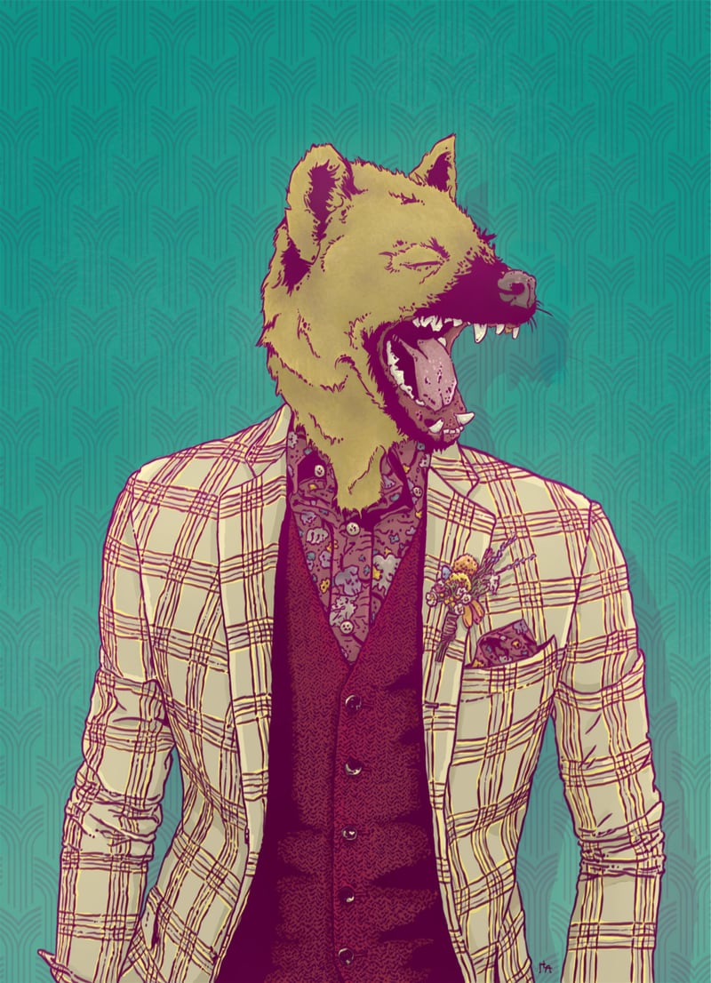 Elwood The Hyena by Hypathie Aswang
