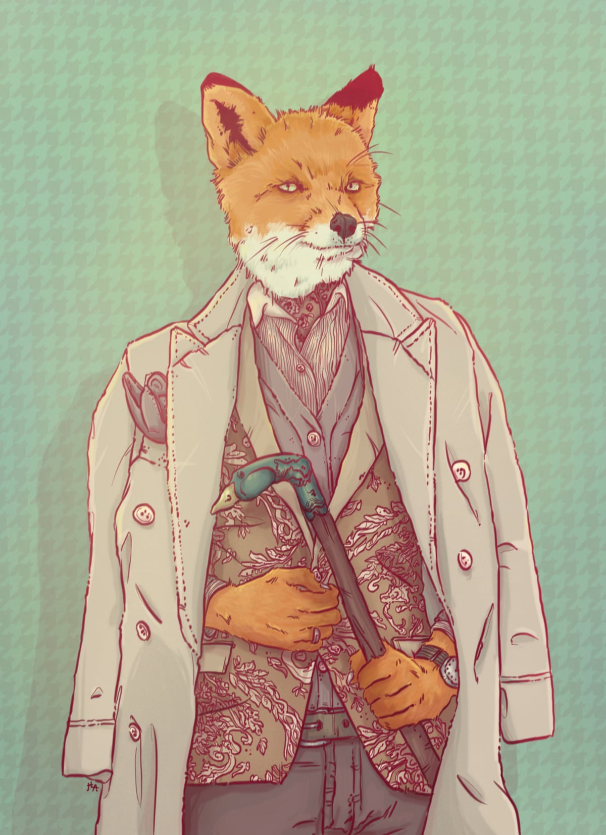 Jay the Fox by Hypathie Aswang