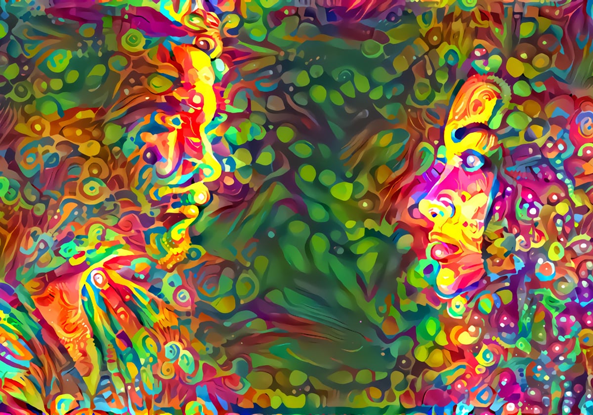Psychedelic Hearts by Monica Amorim