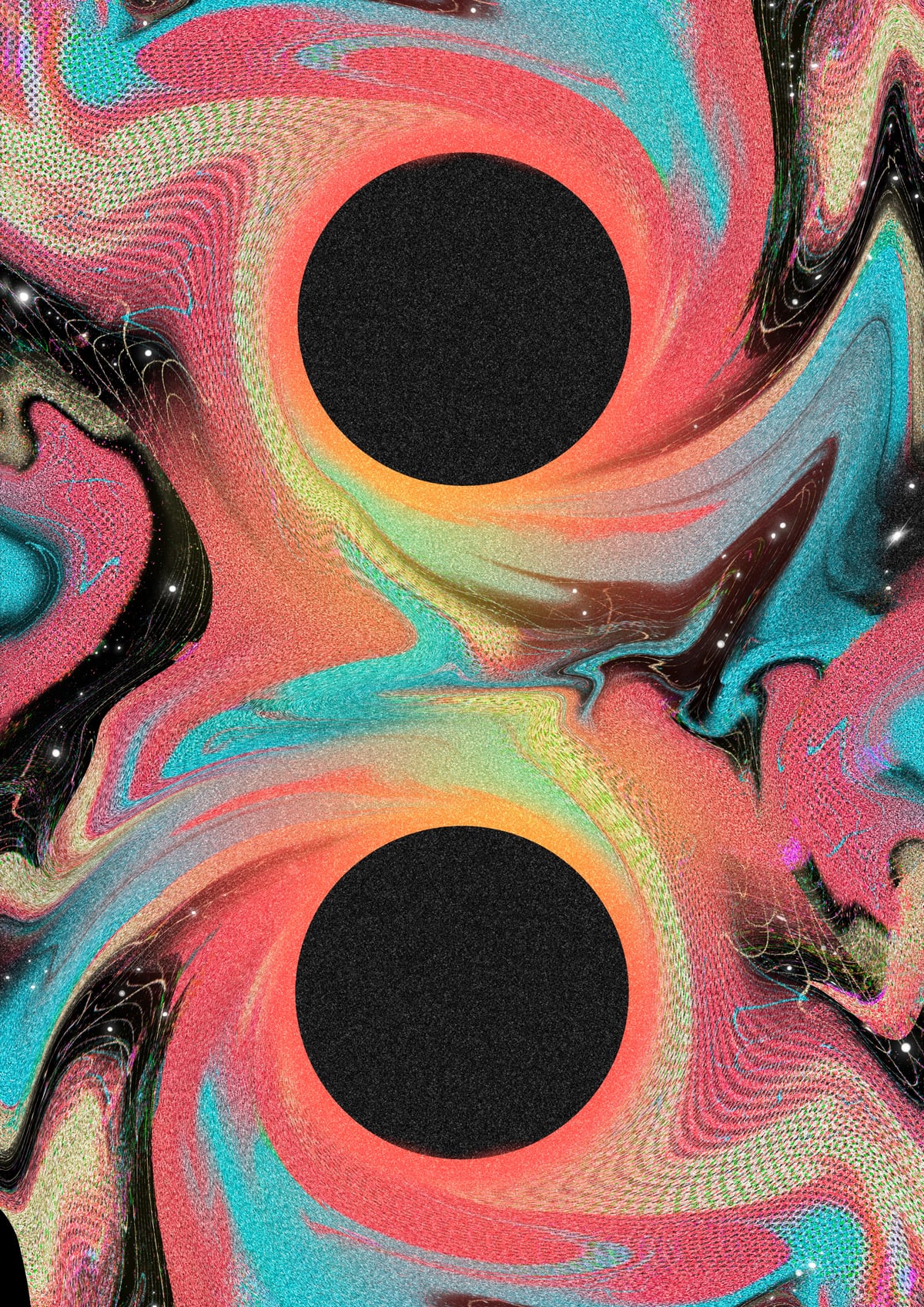Psychedelic Space  by Amy Louise Baker