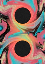 Psychedelic Space  by Amy Louise Baker thumbnail