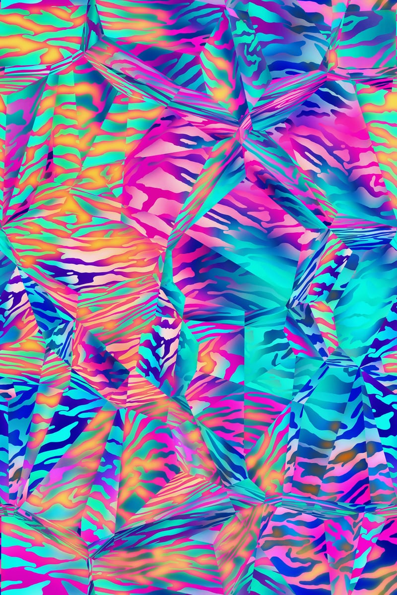 Abstract Colorful Pattern by Art Design Works