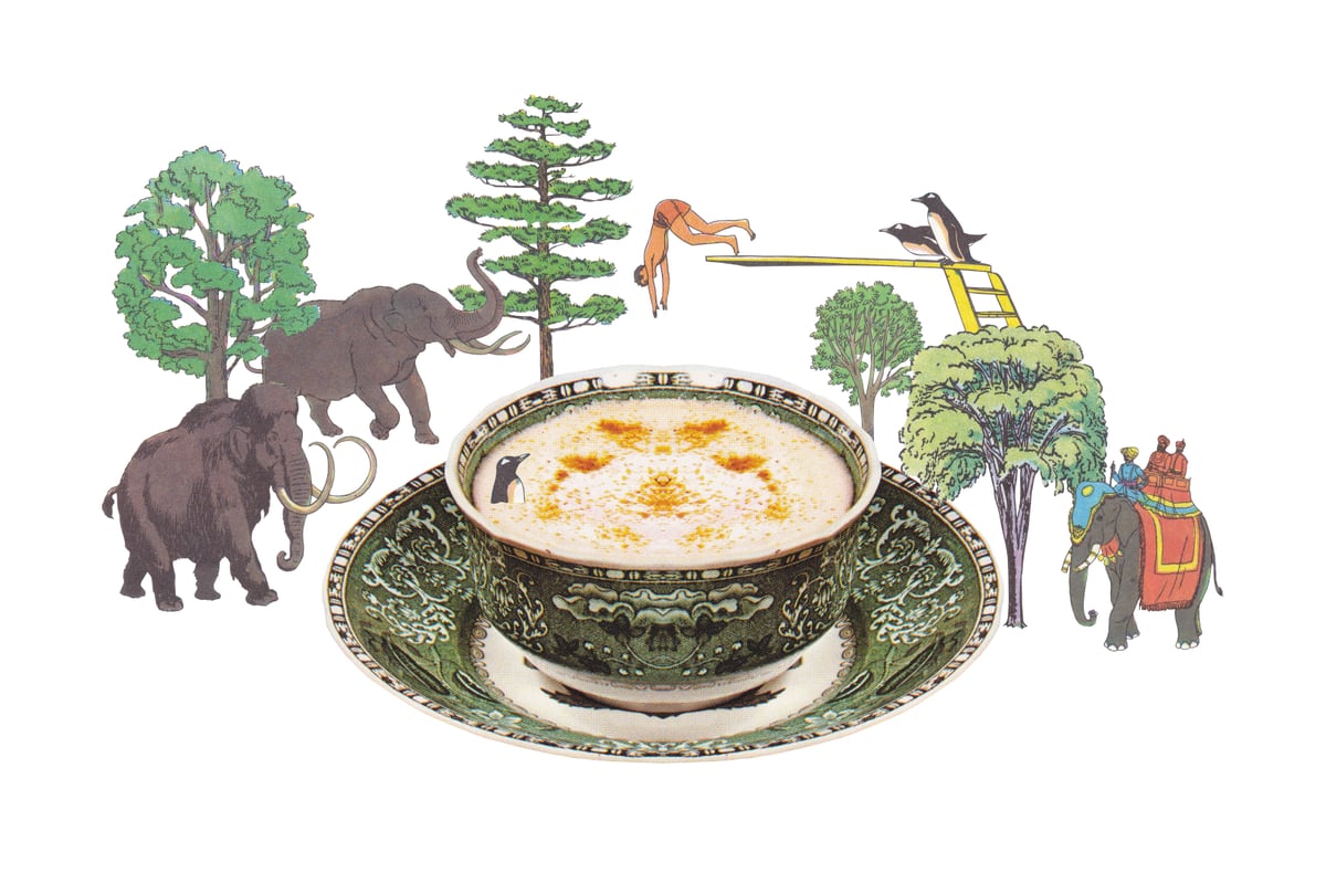 Soup by LennyCollageArt
