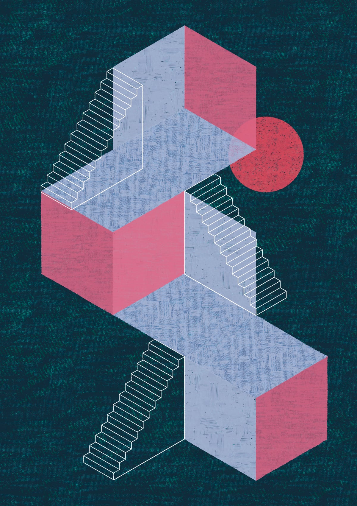 Floating City I by Amy Louise Baker