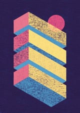 Floating City VI by Amy Louise Baker thumbnail