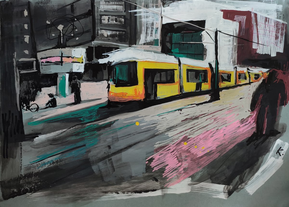 Tramflood by Sylwia Kubus
