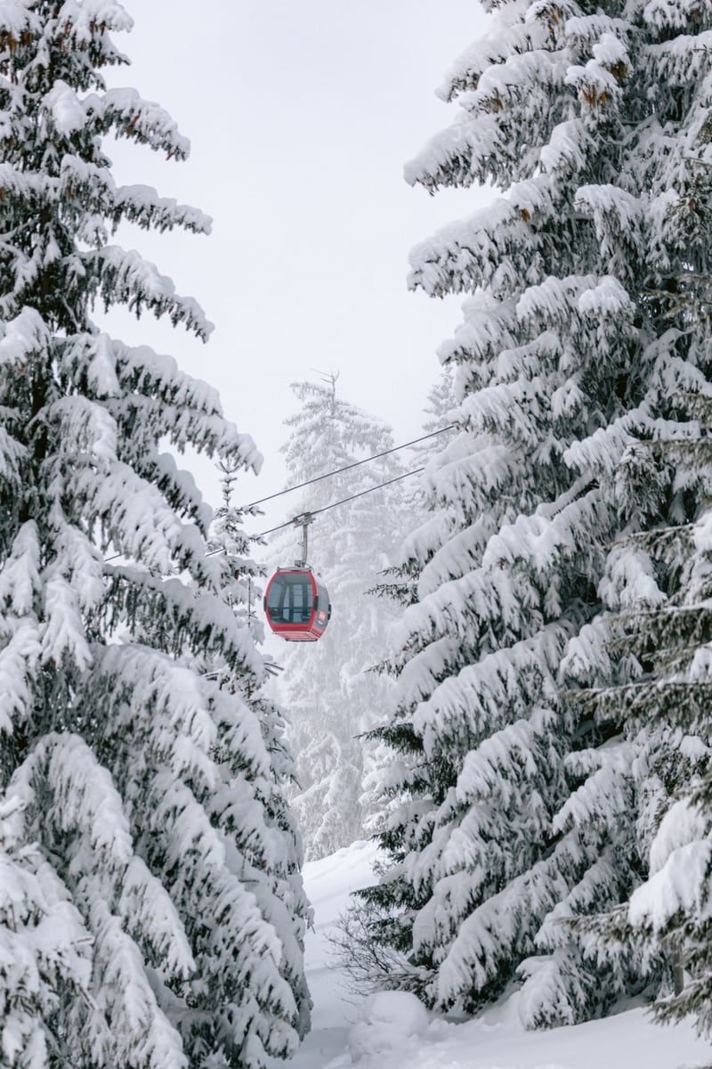 The red gondola by Marika Huisman