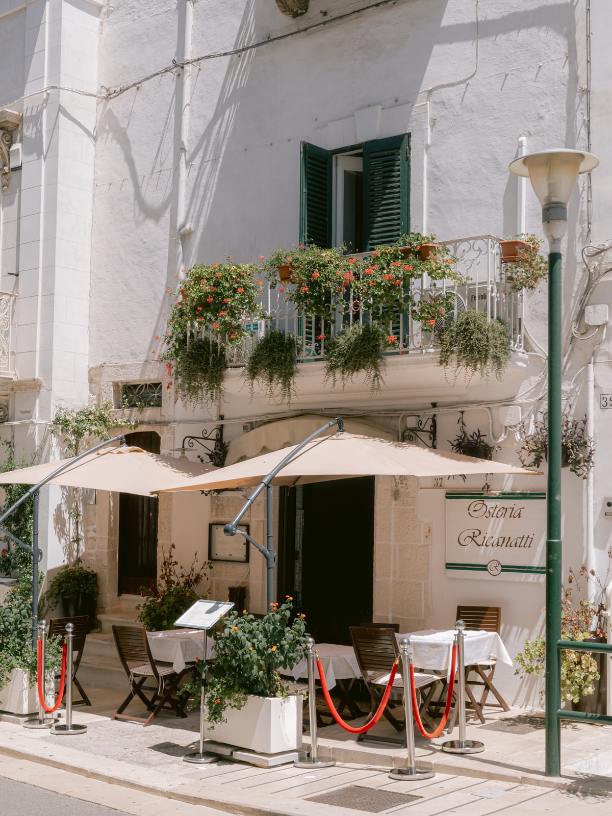 Italian Restaurant in Ostuni by Marika Huisman