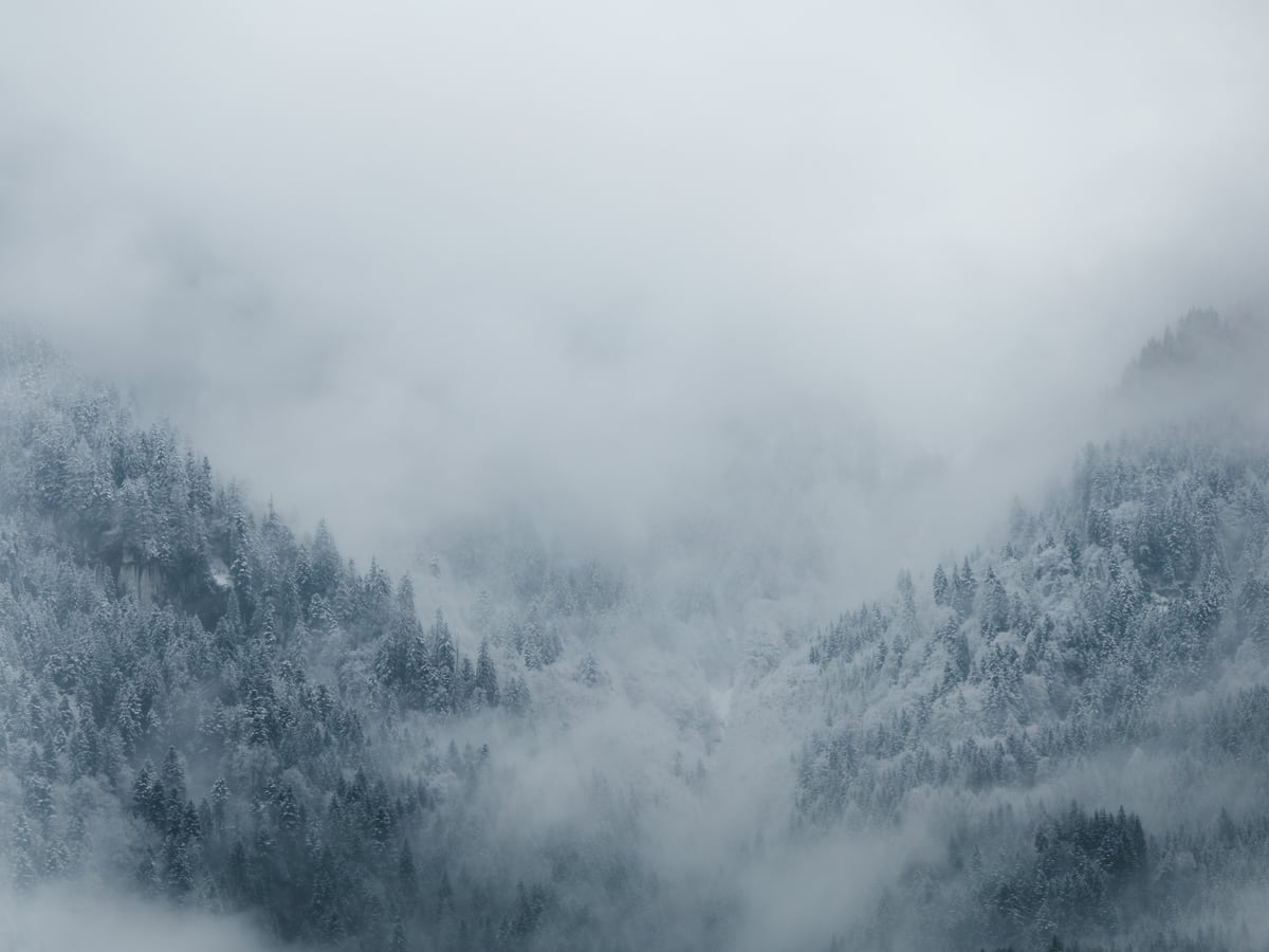Misty Mysterious Mountains by Marika Huisman