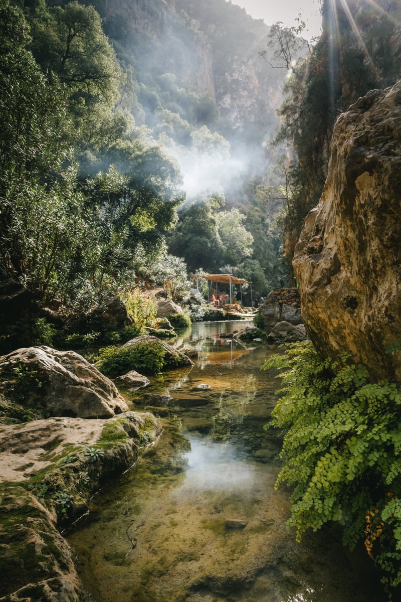 Misty Moroccan River by Marika Huisman