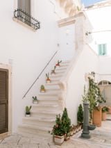 Stairs with cacti by Marika Huisman thumbnail
