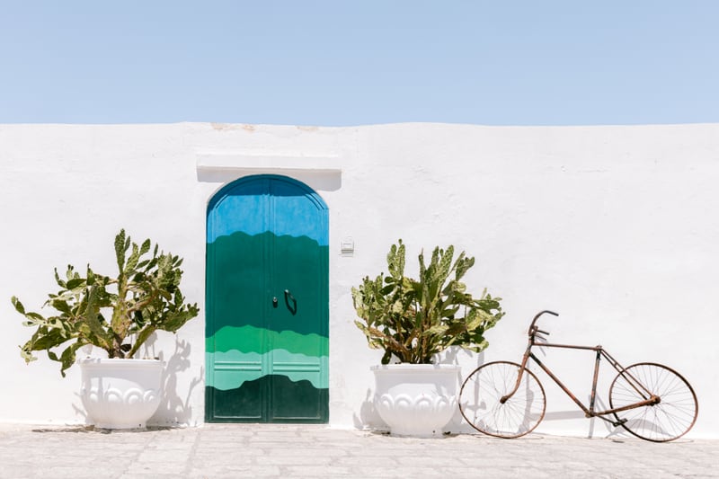 Colorful door of Ostuni by Marika Huisman